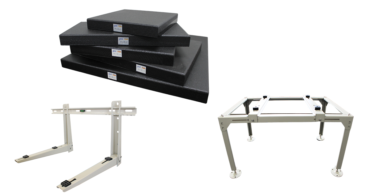 GOLDSTONE HVACR INC - Bases Livianas para Equipos